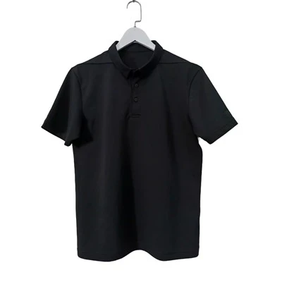 Polo de manga comprida de algodão macio